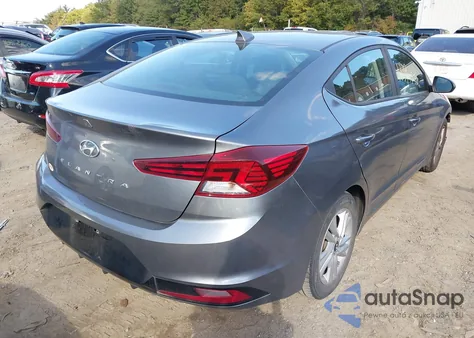 2019 Hyundai Elantra Sel из США, поврежденный, VIN KMHD84LF9KU836415
